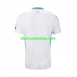 Camisola Leeds United Homem Equipamento Primeiro 2024-2025 Manga Curta